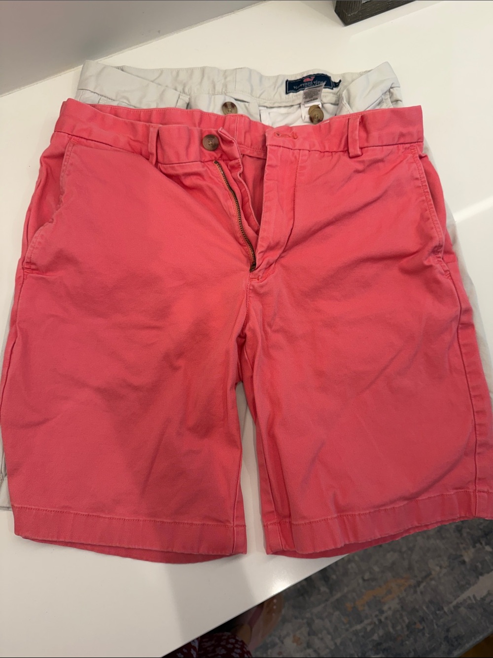 Two pairs Vineyard Vines  Flat Front Chino Shorts